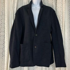 Kenwood blazer good fellow & co size large navy blue